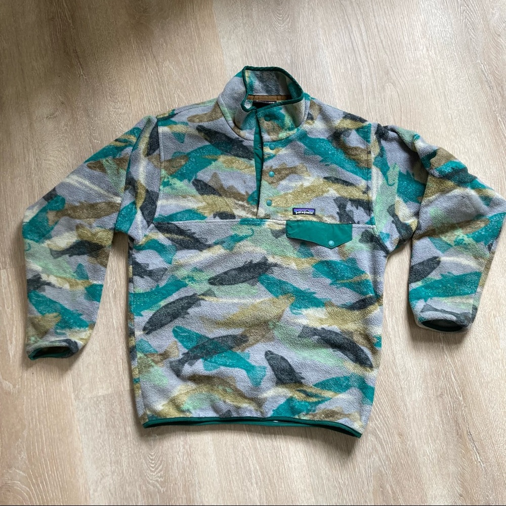 RARE Patagonia Synchilla Fleece Pullover